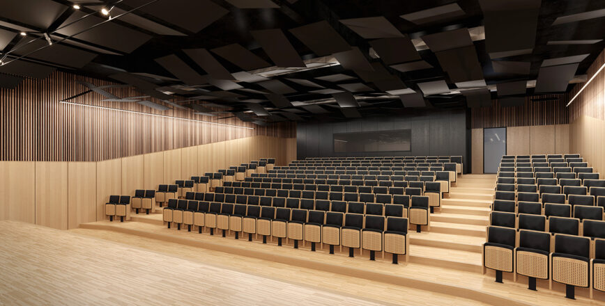 Auditorium – Lycée Français de Bruxelles – Richter+Partner