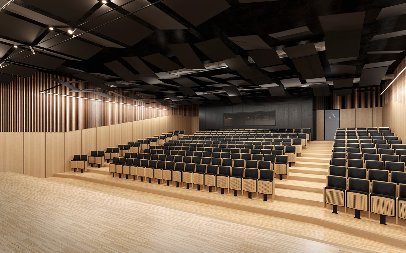 Auditorium – Lycée Français de Bruxelles – Richter+Partner